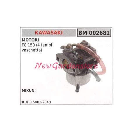 Carburatore a vaschetta KAWASAKI tagliaerba rasaerba tosaerba FC 150 002681 | NewgardenParts.com