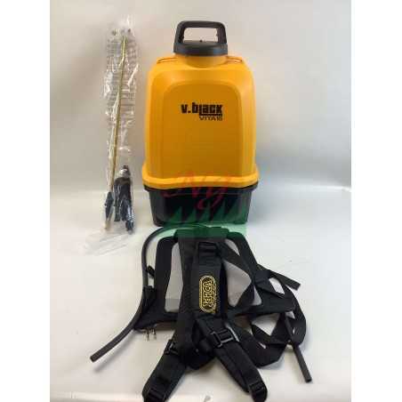 Battery-powered sprayer V-BLACK E-PRO16 12V 2Ah max pressure 5 bar tank 16L | NewgardenParts.com