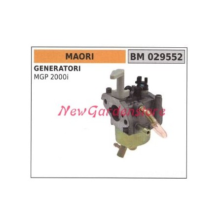 Carburatore a vaschetta MAORI generatore MGP 2000i 029552 | NewgardenParts.com