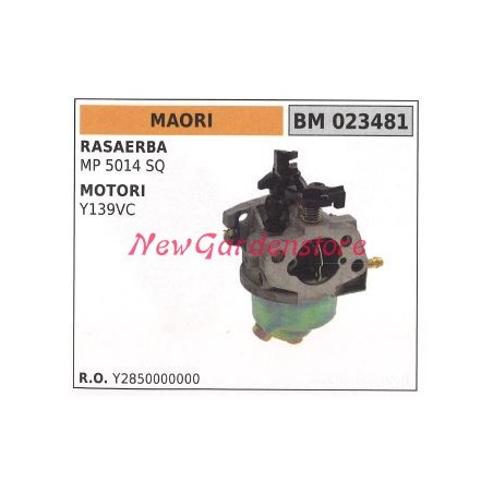 Carburatore a vaschetta MAORI rasaerba tosaerba tagliaerba MP 5014SQ 023481 | NewgardenParts.com