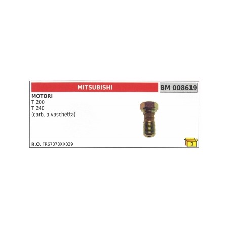 Carburatore a vaschetta MITSUBISHI decespugliatore T200 T240 FR67378XX029 | NewgardenParts.com