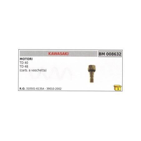 Carburatore a vaschetta MOTORE KAWASAKI TD40 TD48 decespugliatore 310501-6135A | NewgardenParts.com