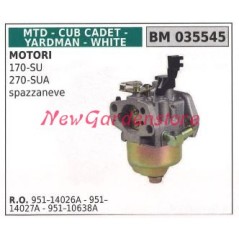 Carburatore a vaschetta MTD spazzaneve 170-SU 270-SUA 035545 | NewgardenParts.com