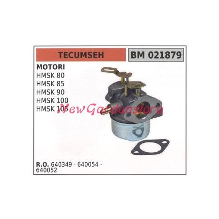 Carburatore a vaschetta TECUMSEH rasaerba tosaerba tagliaerba HMSK 80 90 021879 | NewgardenParts.com