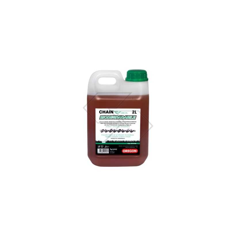 Aceite protector biodegradable OREGON CHAIN cadena de motosierra 2 litros