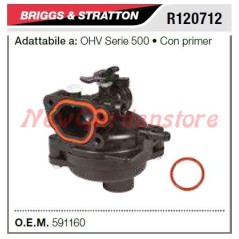Vergaser B&S Rasenmäher Mäher OHV 500 mit Primer R120712 | NewgardenParts.com