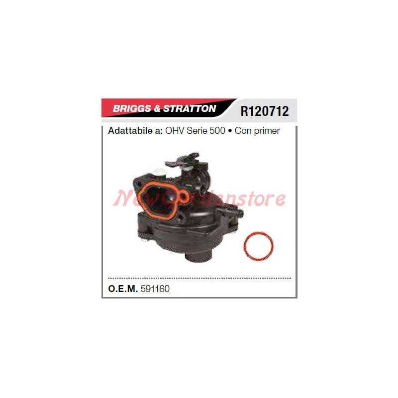 Carburettor B&S lawn mower mower OHV 500 with primer R120712