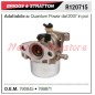 Vergaser B&S Rasenmäher QUANTUM power ab 2007 R120715