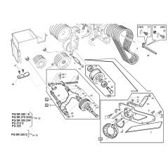 Perno ritegno cinghie PG SR ORIGINALE GIANNI FERRARI BFB 95301000014 | NewgardenParts.com