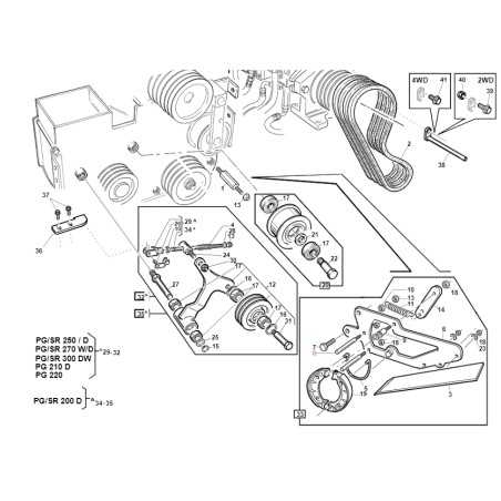 Perno ritegno cinghie PG SR ORIGINALE GIANNI FERRARI BFB 95301000014 | NewgardenParts.com