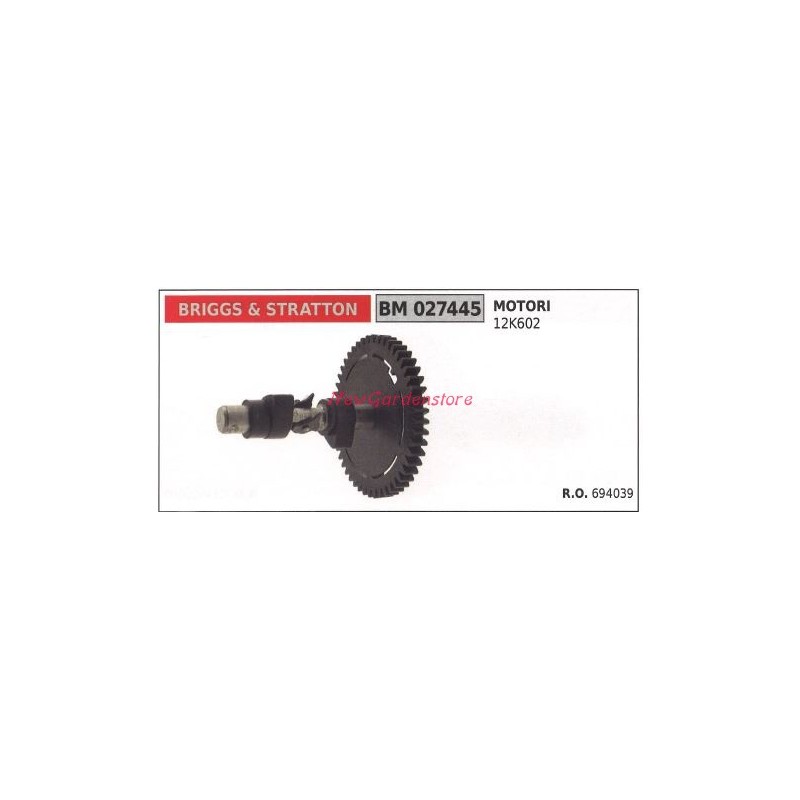 Albero motore BRIGGS&STRATTON motore tagliaerba rasaerba tosaerba 12K602 027445