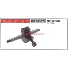 Albero motore CINA motore motosega GL 3500 013070 | NewgardenParts.com