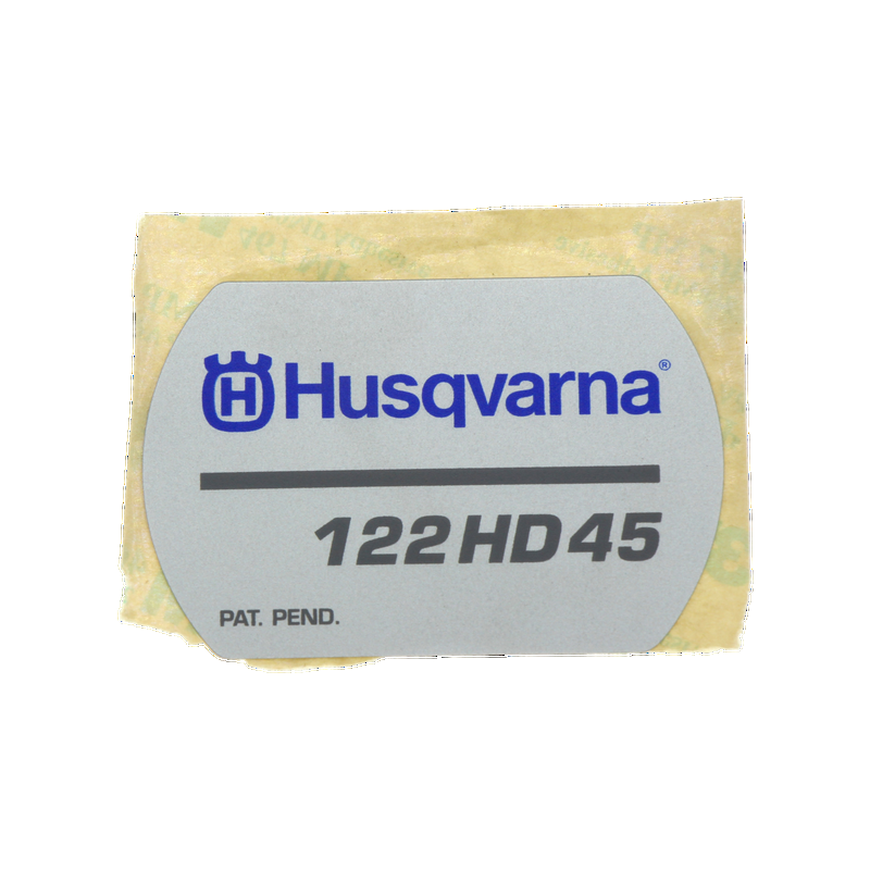 CALCOMANÍA ORIGINAL HUSQVARNA 576120801 CALCOMANÍA ORIGINAL HUSQVARNA 576120801