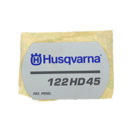 ORIGINAL HUSQVARNA AUFKLEBER 576120801 | NewgardenParts.com