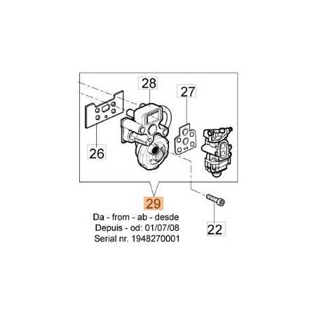 Carburateur de débroussailleuse WYA-58 modèles BC250T BC250S 61170200 OLEOMAC | NewgardenParts.com