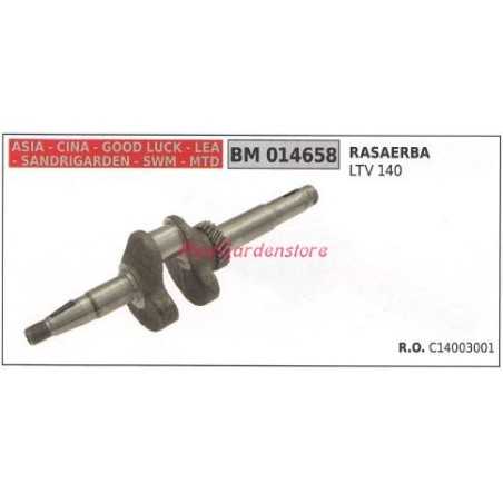 Crankshaft CINA engine lawn mower LTV 140 014658 | NewgardenParts.com