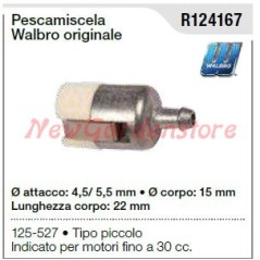 Pescamiscela WALBRO per motosega 125 527 tipo piccolo R124167 | NewgardenParts.com