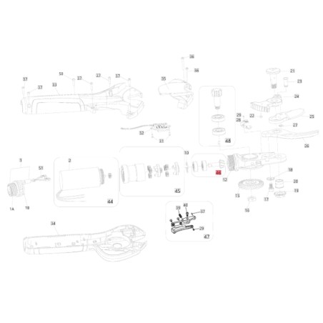 Piccolo ingranaggio conico forbice PS22-40 ORIGINALE BLUEBIRD 9A01000754000 | NewgardenParts.com