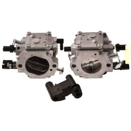 Carburateur EMAK tronçonneuse OLEOMAC 999 EFCO 199 mod.WGA.8 WGA.10 009147 | NewgardenParts.com