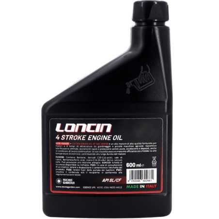 Huile moteur essence 4 temps LONCIN SAE 10W30 - 600 ml