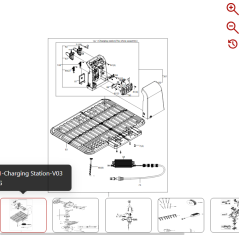 Terminale con filo rosso 59000255 PER ROBOT ORIGINALE KRESS | NewgardenParts.com