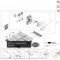 Plaque de fixation 59000155 POUR ROBOT KRESS ORIGINAL