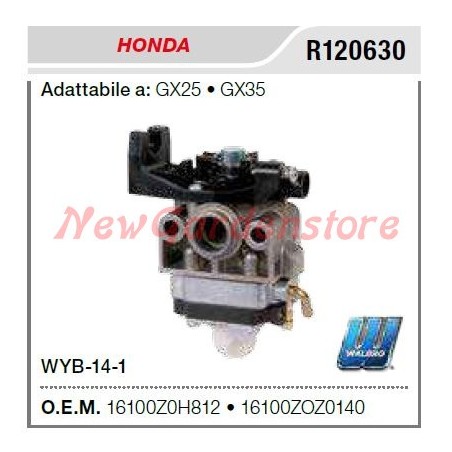 Carburatore HONDA decespugliatore GX25 35 R120630 16100-Z0H-825 | NewgardenParts.com