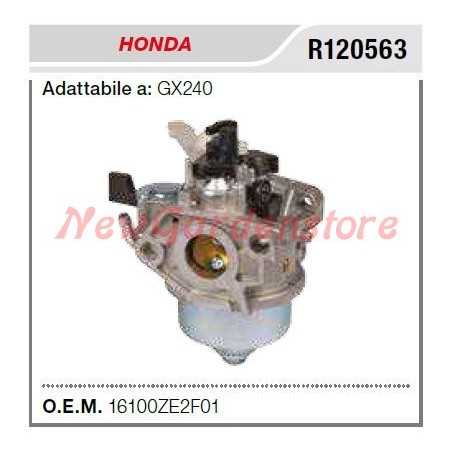 Carburatore HONDA generatore GX240 R120563 | NewgardenParts.com