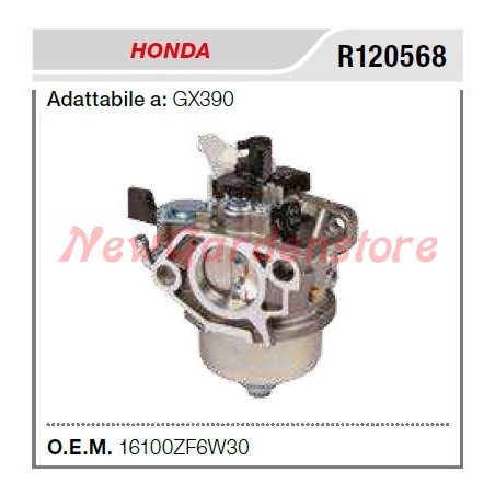 Carburatore HONDA motocoltivatore GX 390 R120568 | NewgardenParts.com