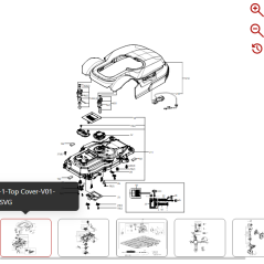 Piastra di ricarica 59001779 PER ROBOT ORIGINALE KRESS | NewgardenParts.com