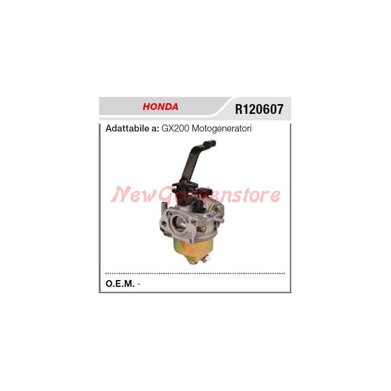 Carburateur HONDA tronçonneuse GX200 R120607