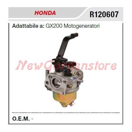Carburador motosierra HONDA GX200 R120607 | NewgardenParts.com