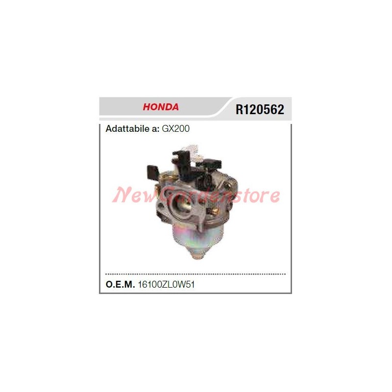 Carburateur HONDA pour tronçonneuse GX200 R120562