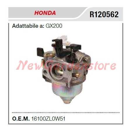 Carburateur HONDA pour tronçonneuse GX200 R120562 | NewgardenParts.com