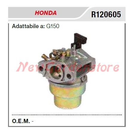 Carburatore HONDA motozappa G150 R120605 | NewgardenParts.com