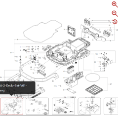 Sensore di sollevamento 59001425 PER ROBOT ORIGINALE KRESS | NewgardenParts.com