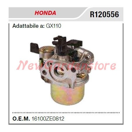 Carburatore HONDA motozappa GX110 R120556 | NewgardenParts.com