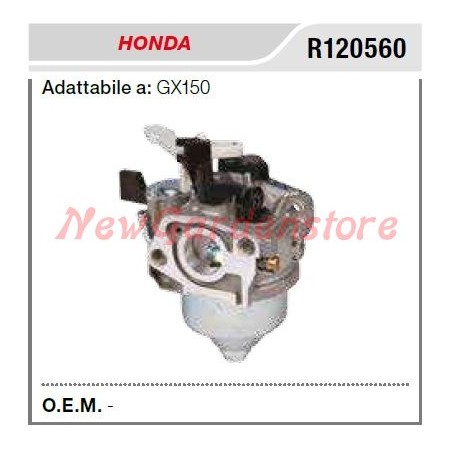 Carburatore HONDA motozappa GX150 R120560 | NewgardenParts.com