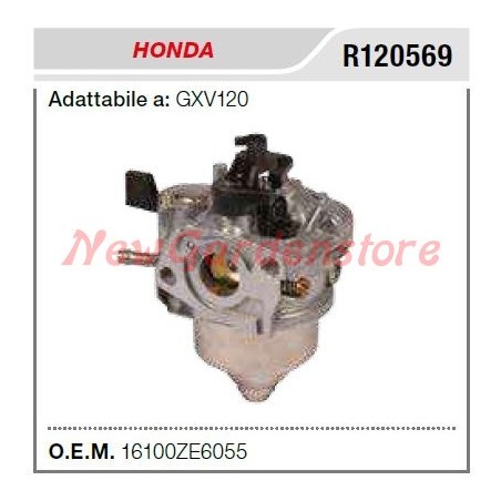 Carburatore HONDA trattorino tagliaerba rasaerba tosaerba GXV120 R120569 | NewgardenParts.com