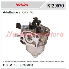 Carburateur HONDA tracteur de pelouse tondeuse GXV140 R120570