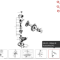 Unterlegscheibe 59000195 FÜR ORIGINAL KRESS ROBOTER