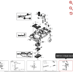Upper housing 59000160 FOR ORIGINAL KRESS ROBOT | NewgardenParts.com