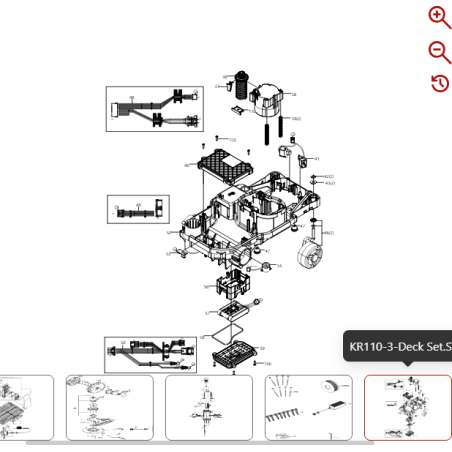 Blocco impermeabile 59001616 PER ROBOT ORIGINALE KRESS