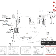 Supporto base 59003701 PER ROBOT ORIGINALE KRESS | NewgardenParts.com