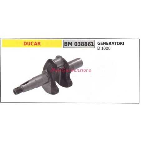 Crankshaft DUCAR engine generator D 1000i 038861 | NewgardenParts.com