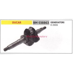 Albero motore DUCAR motore generatore D 2000i 038863 | NewgardenParts.com