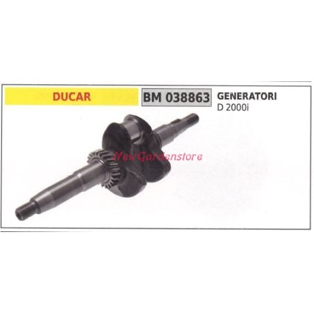 Albero motore DUCAR motore generatore D 2000i 038863 | NewgardenParts.com