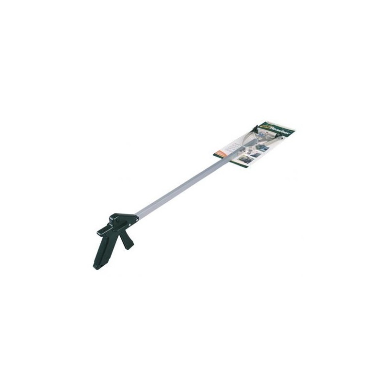 Pinza per rifiuti con piastre di gomma curve lunghezza 88 cm