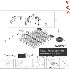 Presa esagonale 59003887 PER ROBOT ORIGINALE KRESS | NewgardenParts.com