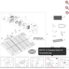 Screen Protector Panel 59007079 FOR ORIGINAL KRESS ROBOT